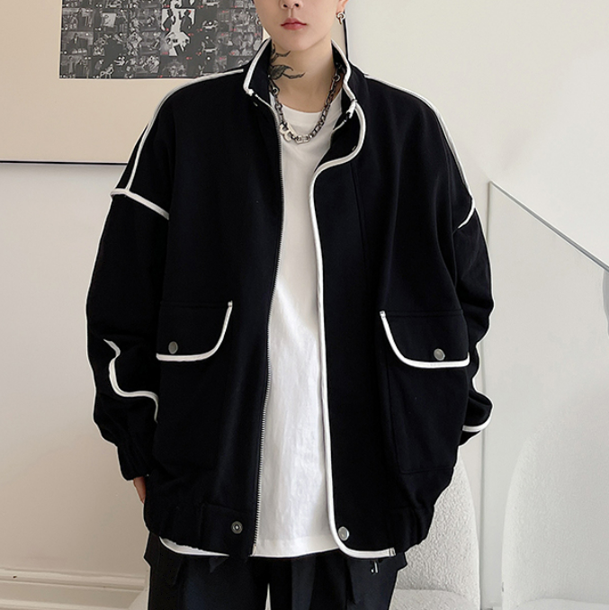 Monotone line jacket gm2011