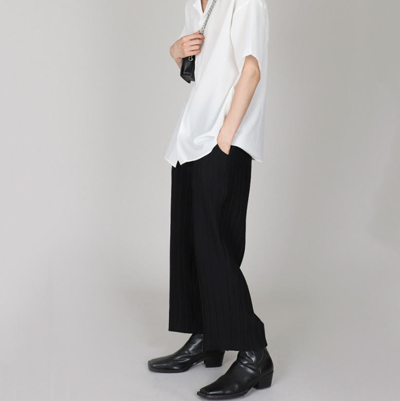 Wide pleated bottoms gm4155