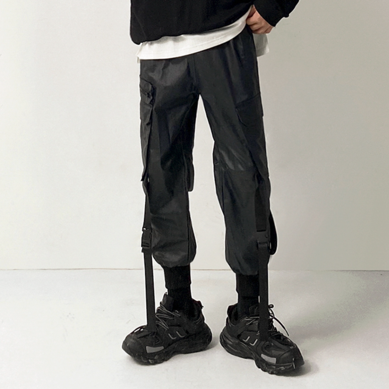 Belted cargo pants gm3184