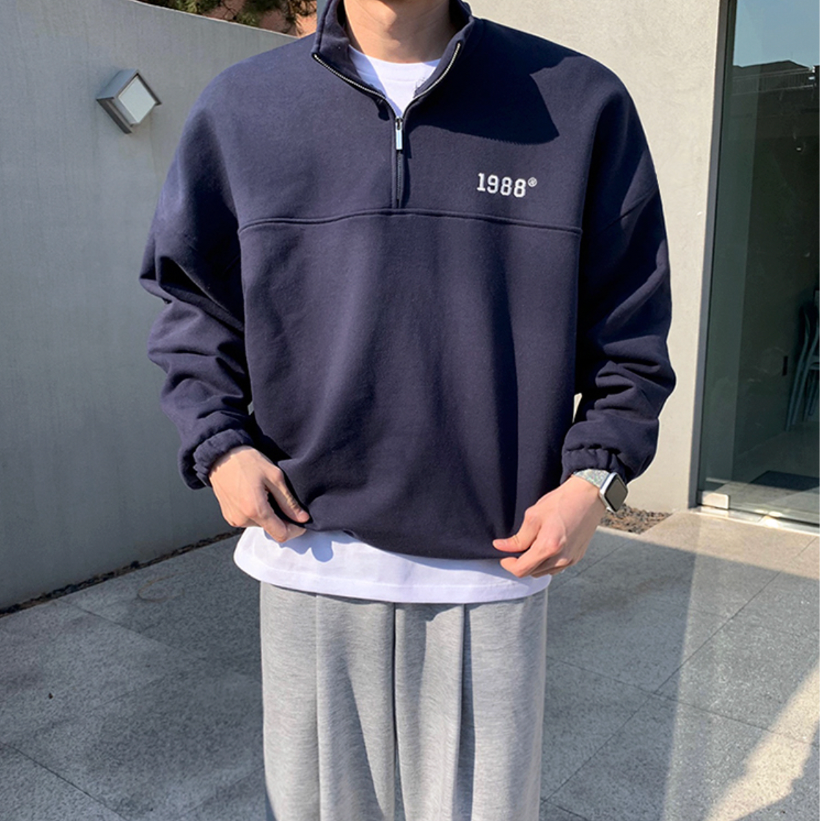 1988 half zip sweatshirt gm4394