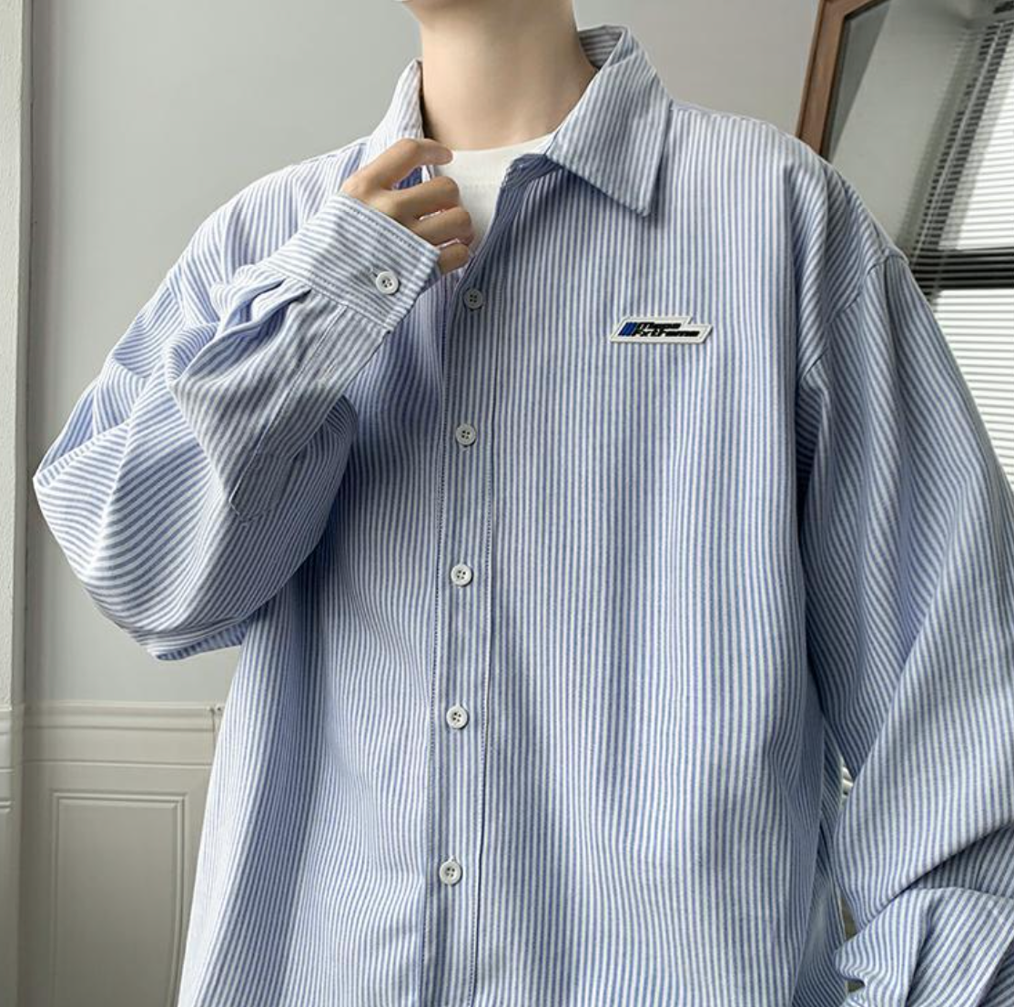 Striped casual shirt gm4470