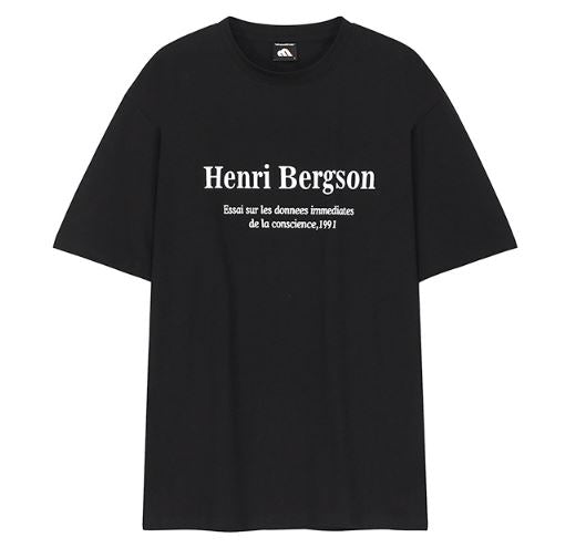 Henri Bergson Tシャツgm4486