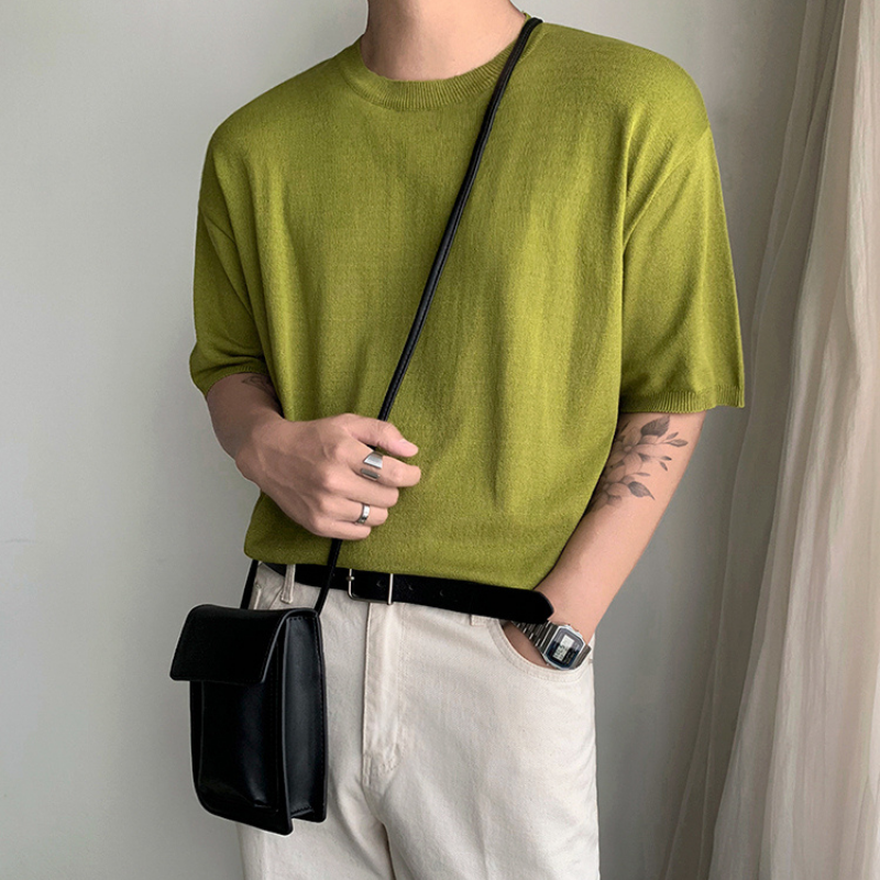 Leather shoulder bag gm78