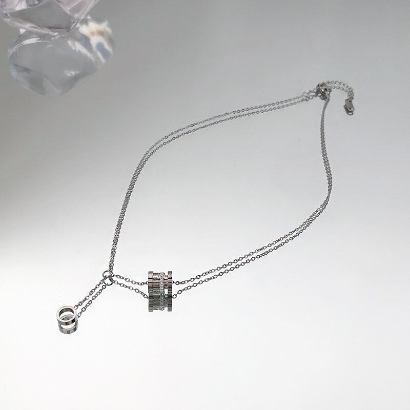 Simple docking chain necklace gm2164