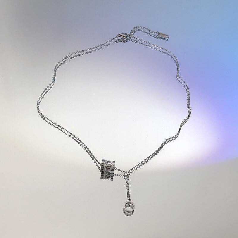 Simple docking chain necklace gm2164