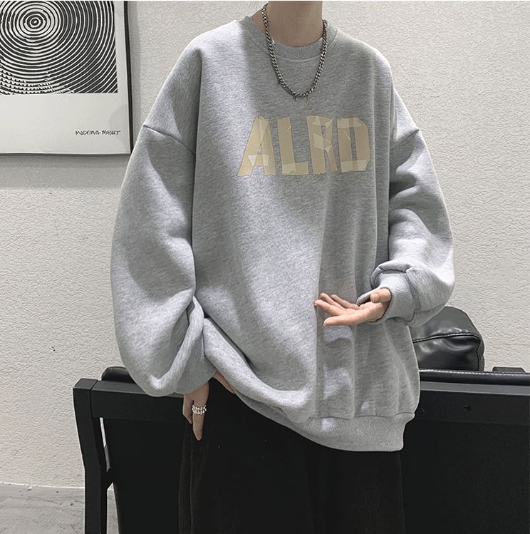 Tape logo color sweatshirt gm2205