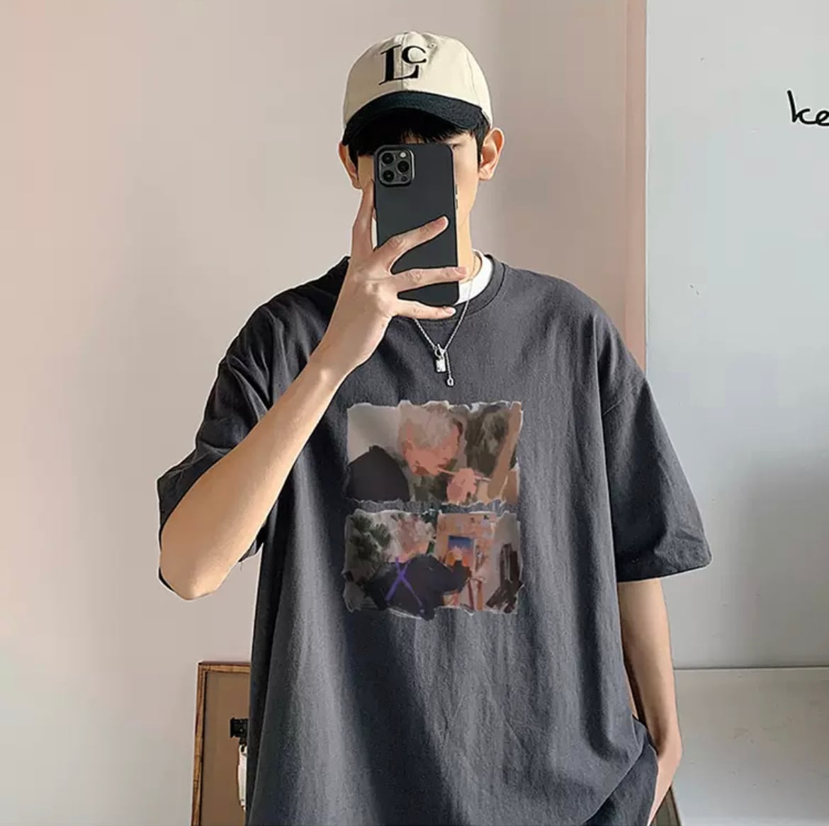 ペイントグラフィックTシャツ  gm2526