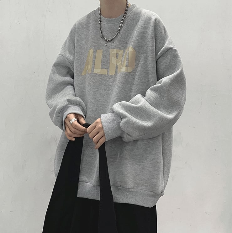 Tape logo color sweatshirt gm2205