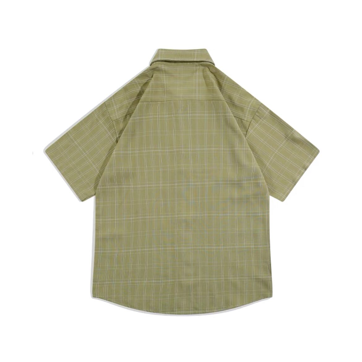 Tiny check half sleeve shirt gm2408