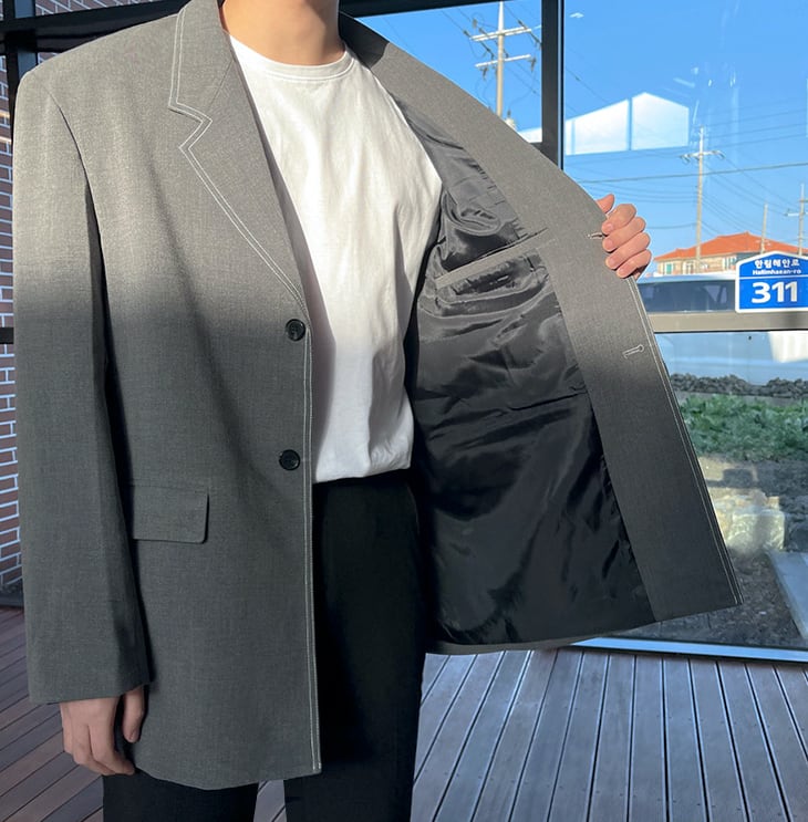 Stitched tailored jacket gm5007