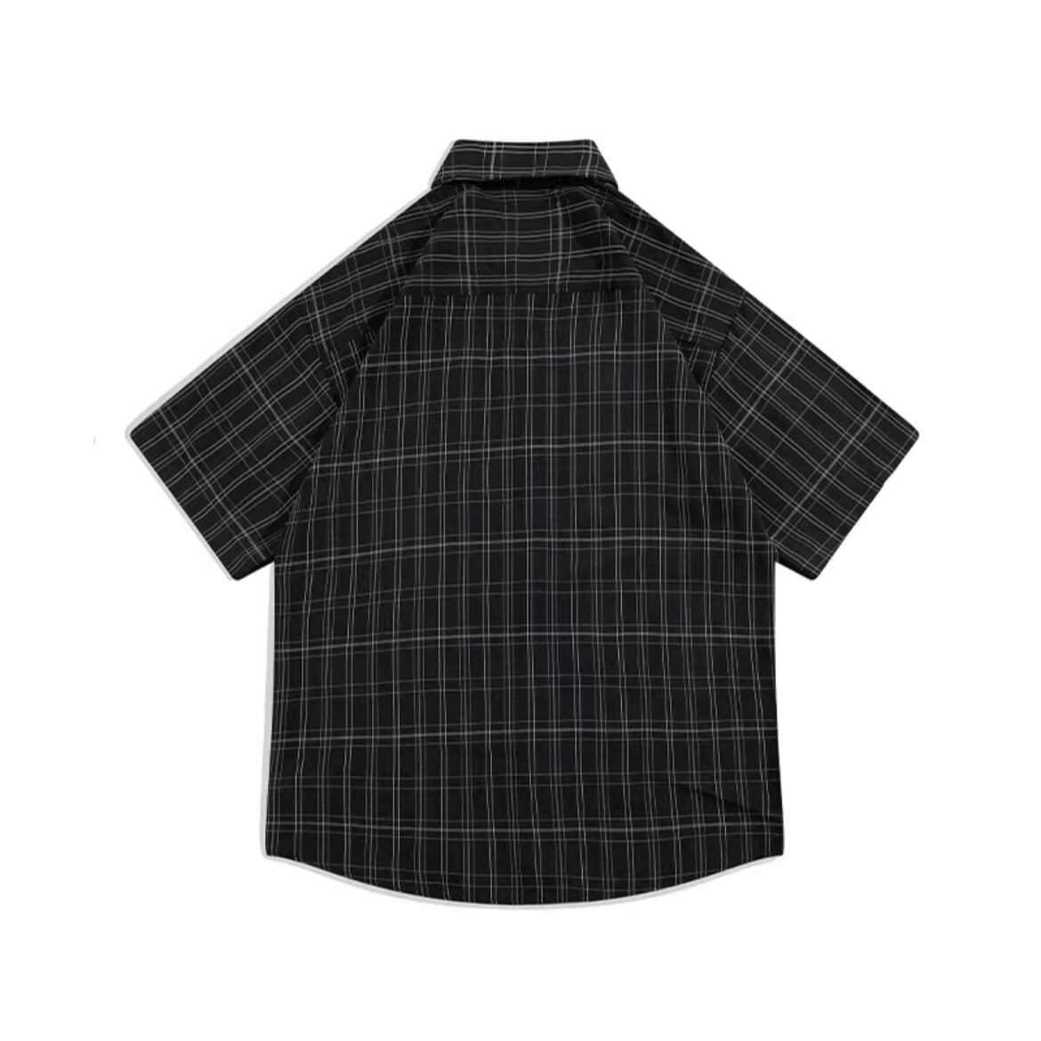 Tiny check half sleeve shirt gm2408