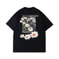 フラワーデザインサマーTシャツ  gm2296
