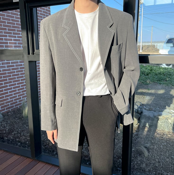 Stitched tailored jacket gm5007