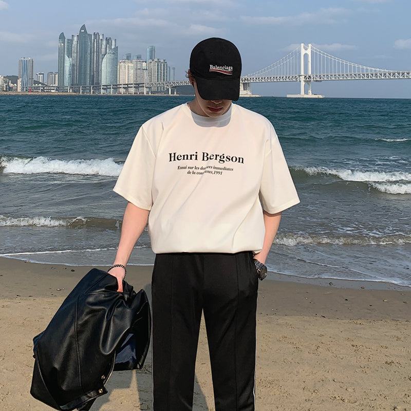 Henri Bergson Tシャツgm4486