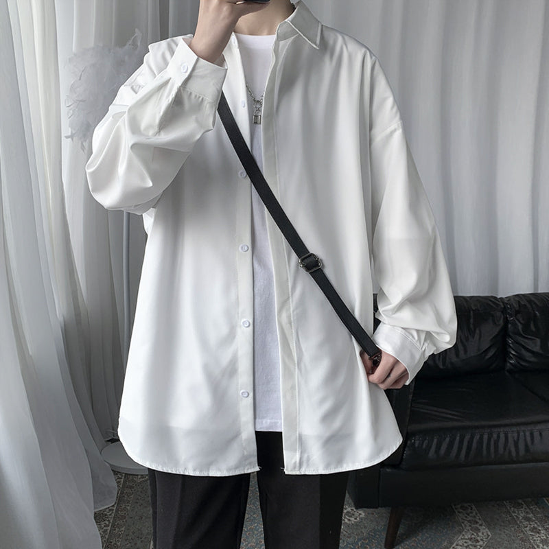 Simple drape shirt gm3929