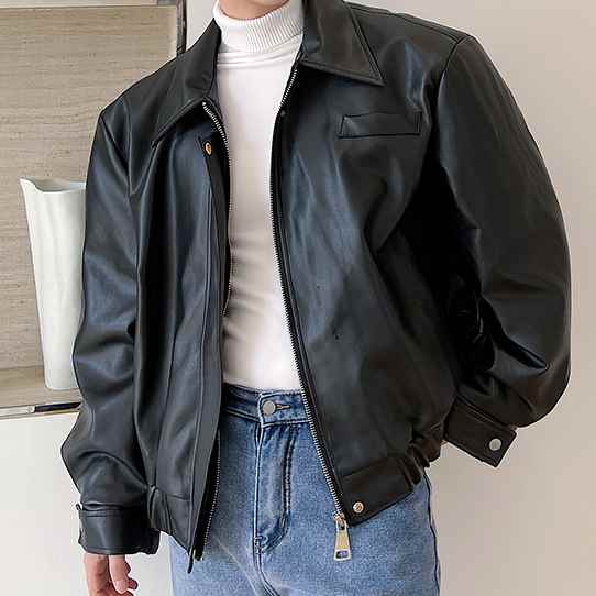 Modern leather jacket gm3505