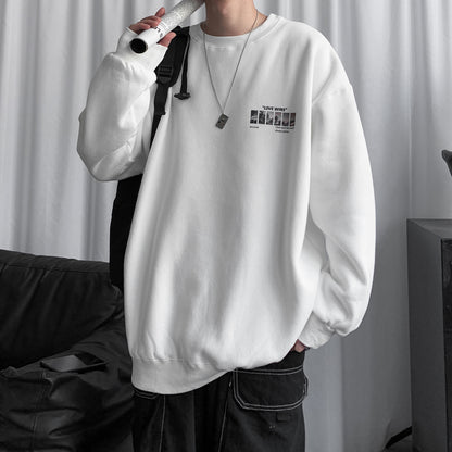 Back print casual sweatshirt gm4305