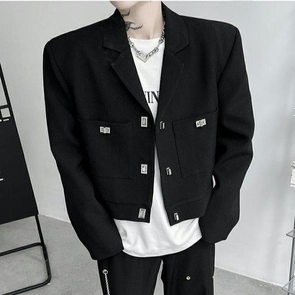 mode button jacket gm4050