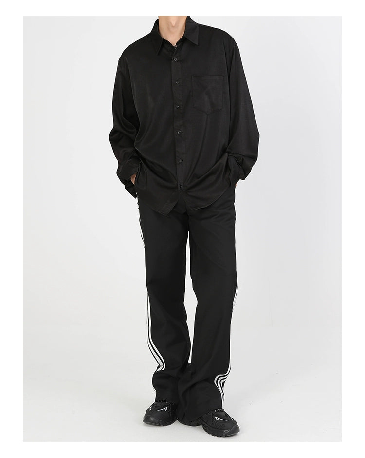 mood black style shirt gm15128