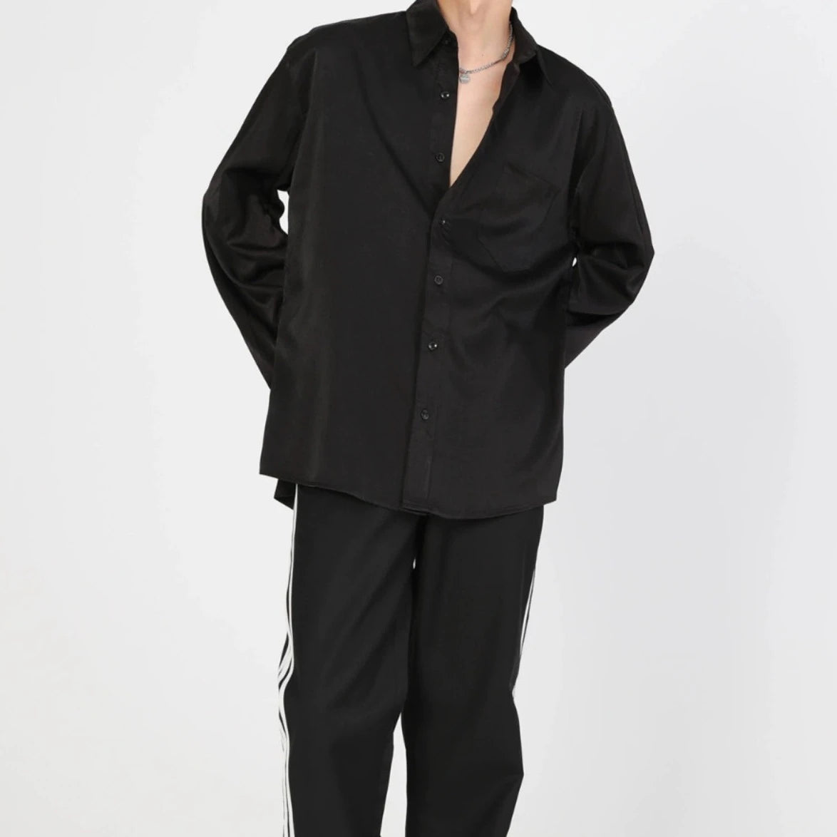 mood black style shirt gm15128