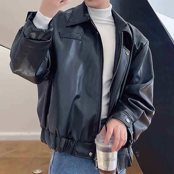 Modern leather jacket gm3505