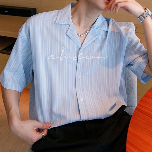 ワードストライプサマーシャツ gm5200