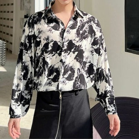 Drape pattern shirt gm2644