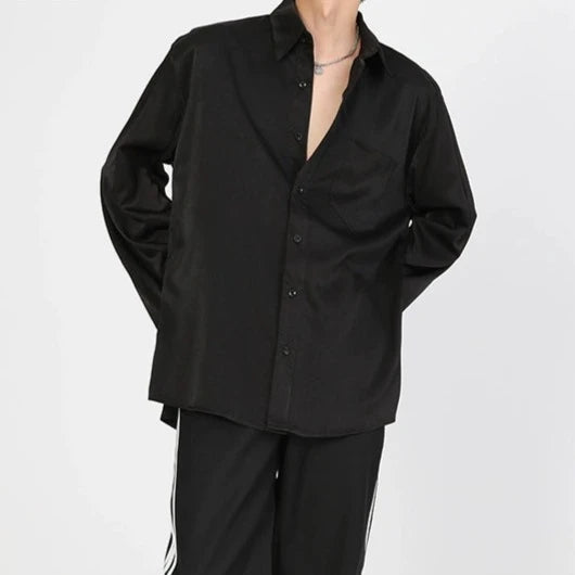 mood black style shirt gm15128