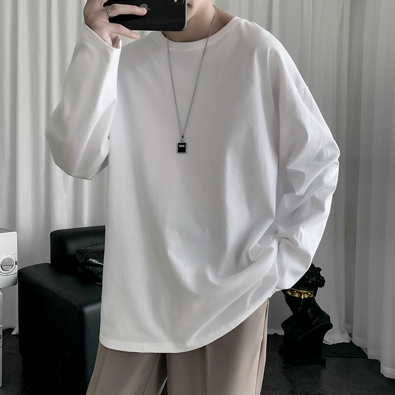 Simple normal long T-shirt gm3194