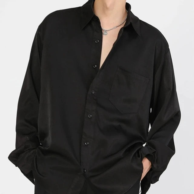 mood black style shirt gm15128