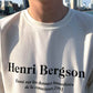 Henri Bergson Tシャツgm4486