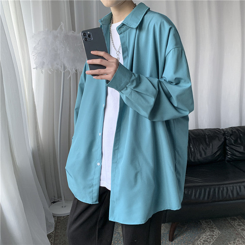 Simple drape shirt gm3929