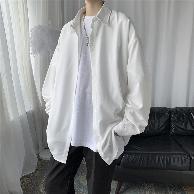 Simple drape shirt gm3929