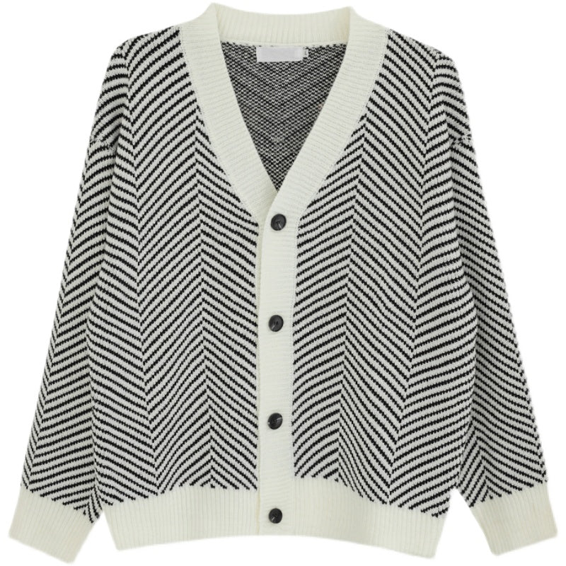 White check cardigan gm4202