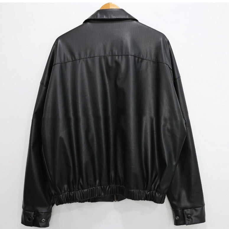 Trendy leather jacket gm3199