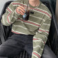 シンプルボーダーストリートTシャツ  gm2769