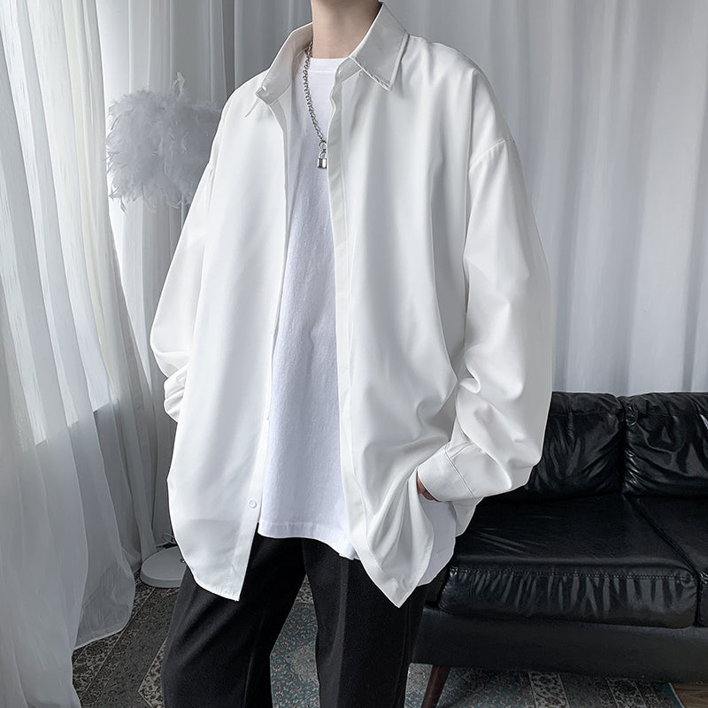 Simple drape shirt gm3929