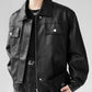 corlor volume leather jacket gm15119