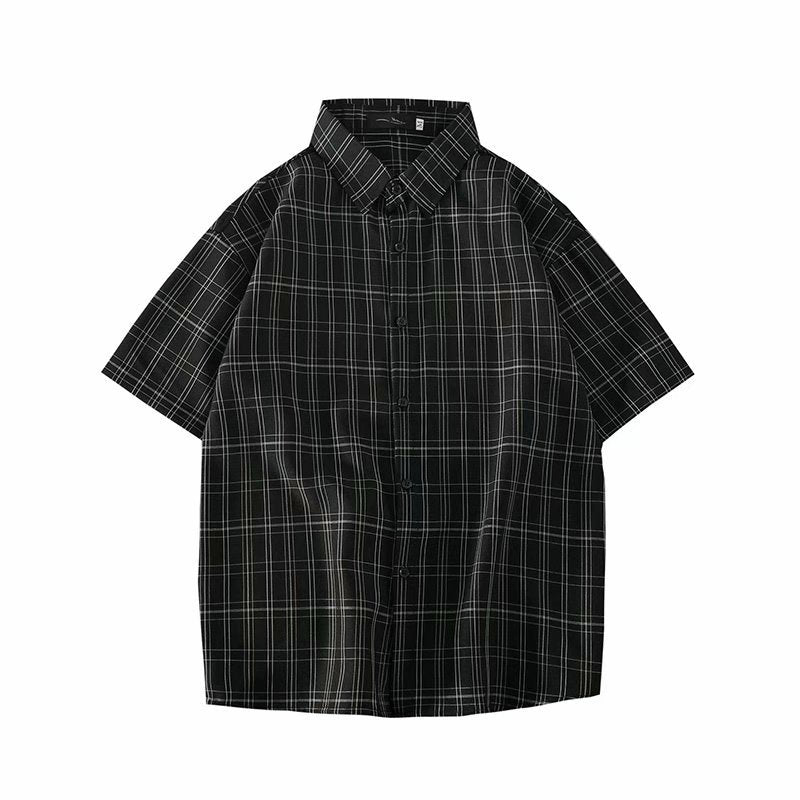 Tiny check half sleeve shirt gm2408