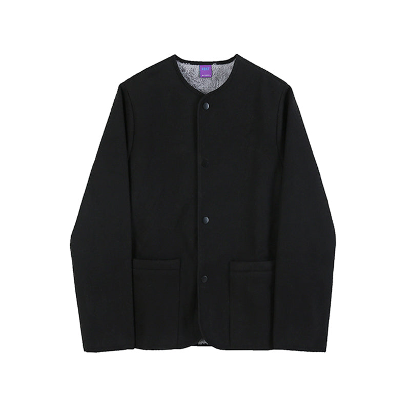 Korean modern no-collar jacket gm5039