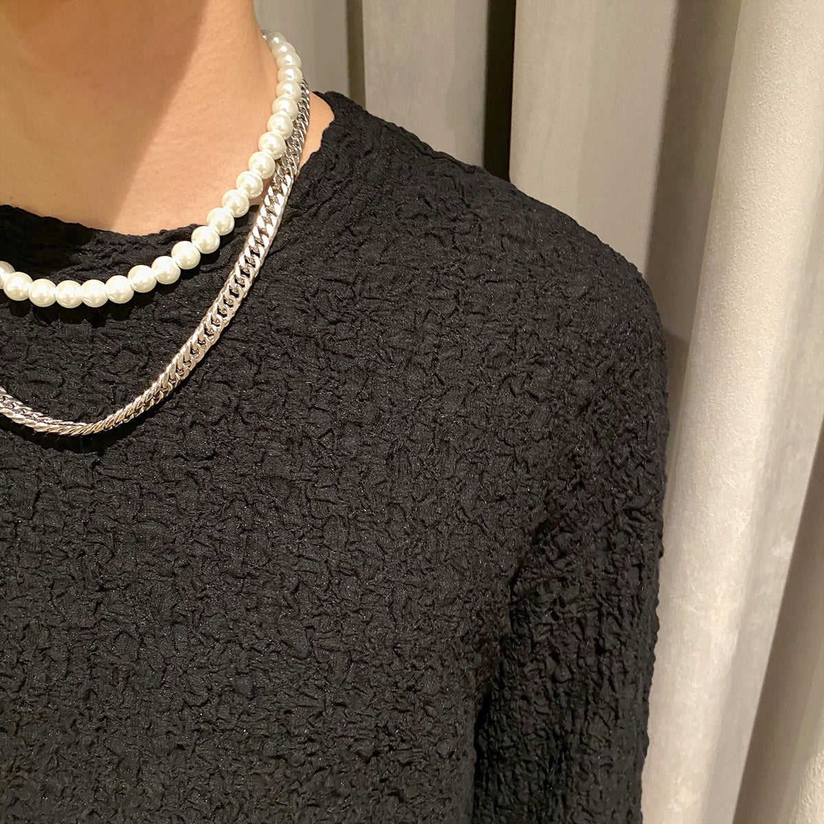 ナチュラルパールネックレス  gm2354