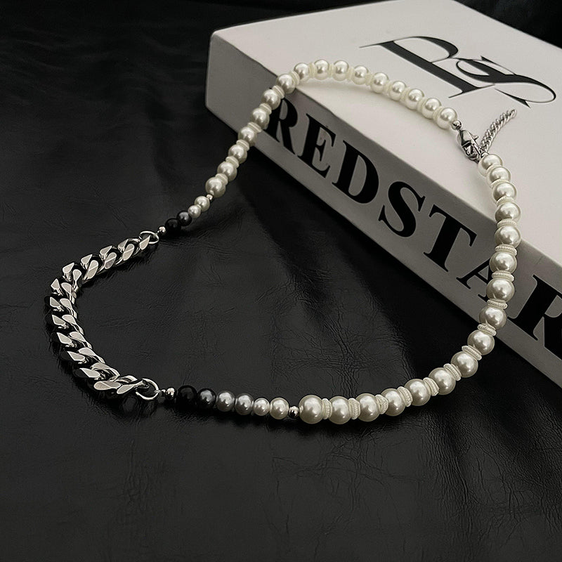 Half mode pearl necklace gm3022