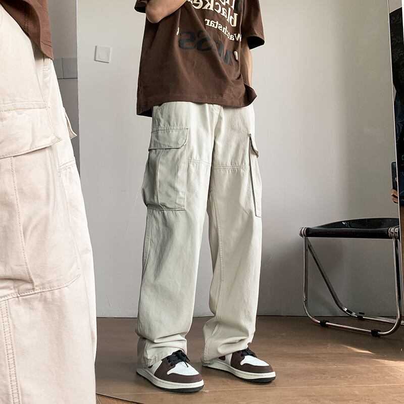 Casual belt cargo pants gm2465