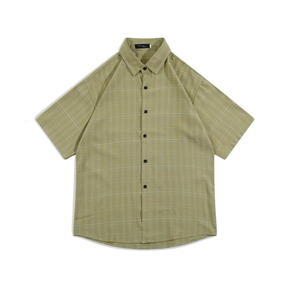 Tiny check half sleeve shirt gm2408