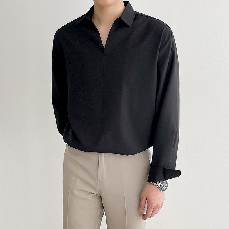 V-neck pullover shirt gm1047