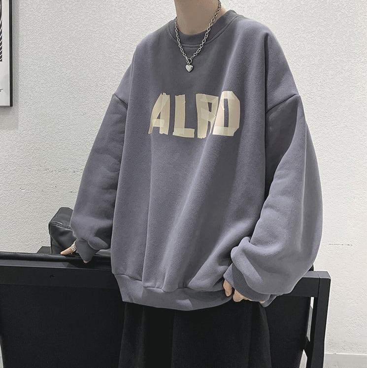 Tape logo color sweatshirt gm2205