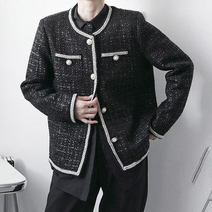 simple tweed jacket gm2971