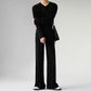 Center pleat wide flare pants gm2633
